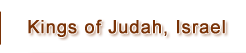 Kings of Judah and Israel